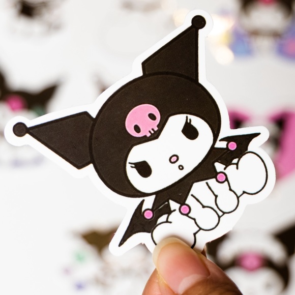 16 pcs Kuromi Sanrio Vinyl stickers decals - Picture 3 of 4